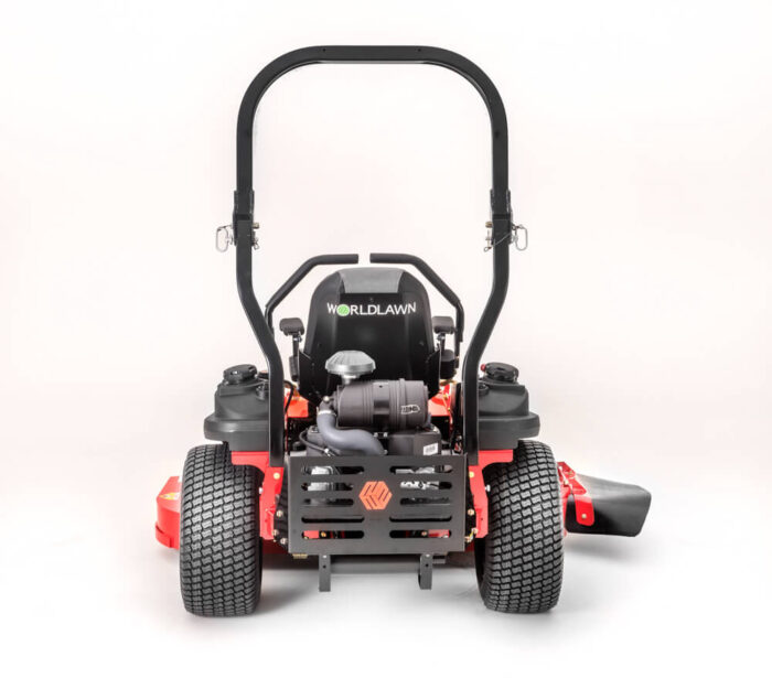 Worldlawn Diamondback mower rear view