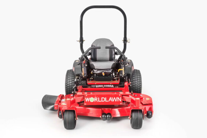 Worldlawn King Cobra mower front view