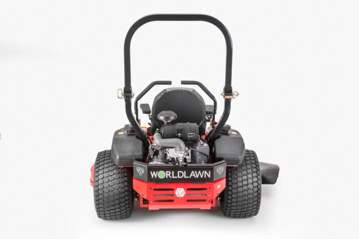 Worldlawn King Cobra mower rear view