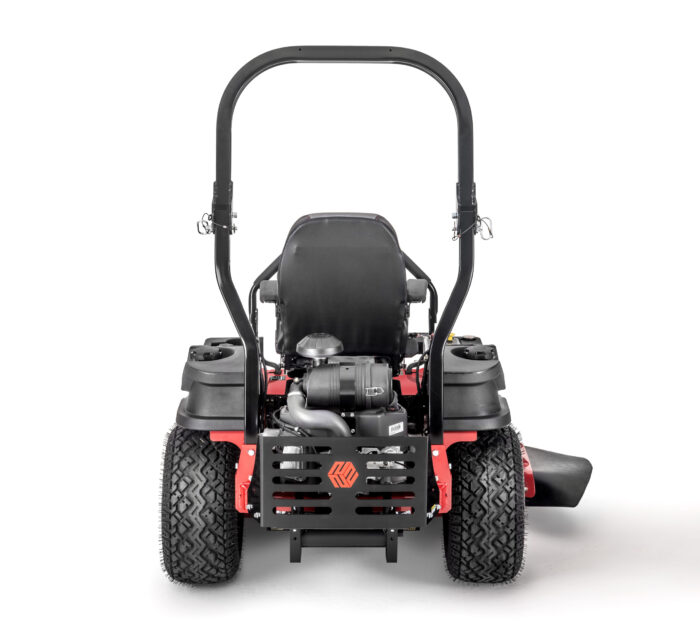 Rear view of the Wordllawn Diamondback XP mower